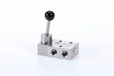Distribuitoare cu actionare manuala - INOX