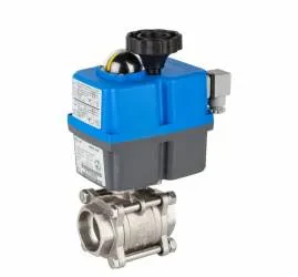 Robineti cu actuator electric monofazic