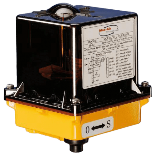 Robineti cu bila si actuator electric