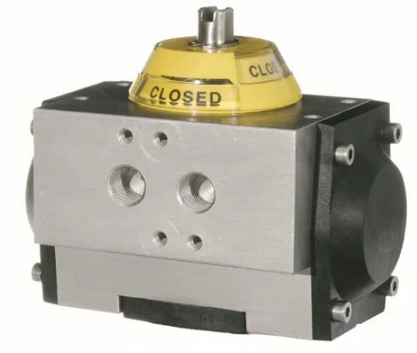 Robineti fluture cu actuator pneumatic