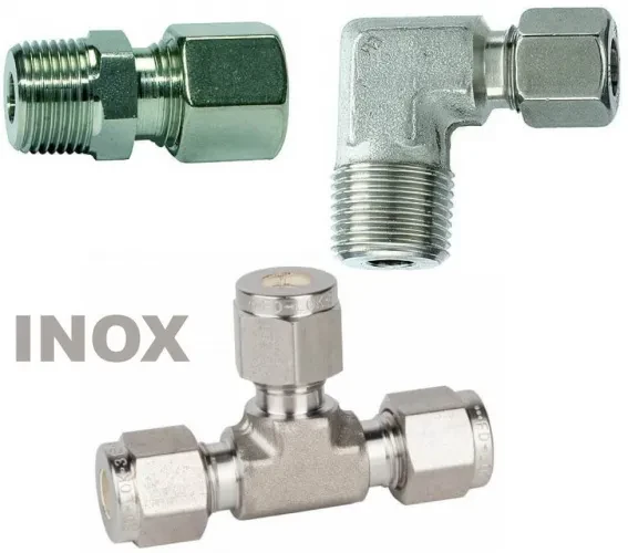 Fitinguri cu inel taietor, din inox