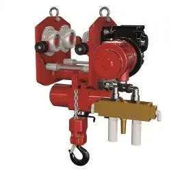 Combinatii de palane pneumatice si trolii 