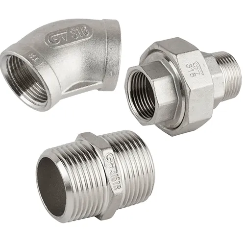Fitinguri standard din diferite tipuri de inox