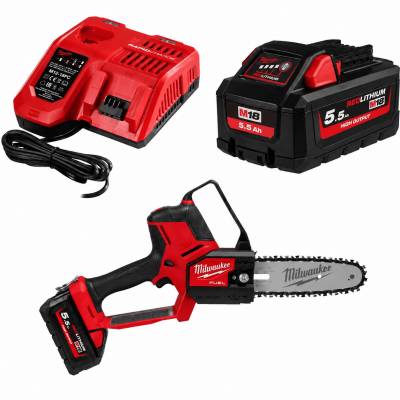 Fierastrau curatare crengi M18 FUEL HATCHET 20 cm - Milwaukee M18 FHS20-552