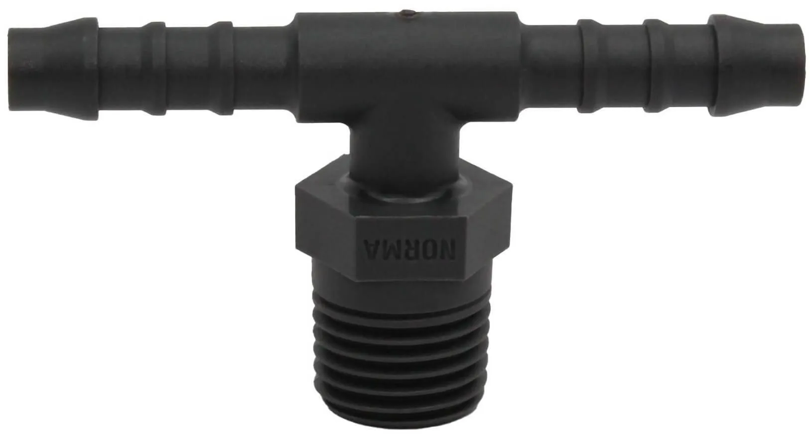 Conector T cu filet exterior conic - PA 6
