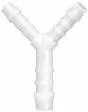 Conector Y redus 90° - POM