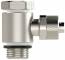 Cupla L banjo push-on 8/6 mm cu filet cilindric exterior G 1/2&QUOT;, alama nichelata