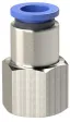 Cupla dreapta push-in cu filet interior, seria standard