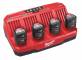Incarcator 4 porturi M12 - Milwaukee M12 C4