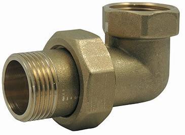 Cot cu olandeza filet interior-exterior G 1 1/4&QUOT;, etansare conica, PN 16, alama