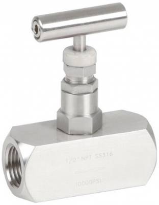 Robinet din inox cu ac pentru reglaj fin, filete interioare NPT 1/2&QUOT;, 10000 psi (685 bar)