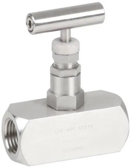 Robinet cu ac, filete interioare, 10000 psi