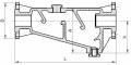 Separator de condens cu flanse ANSI 150, 6&QUOT;