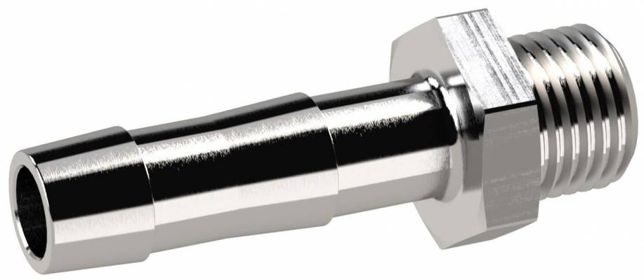 Adaptor furtun 13mm cu filet exterior G 1/2&QUOT;, inox 1.4571