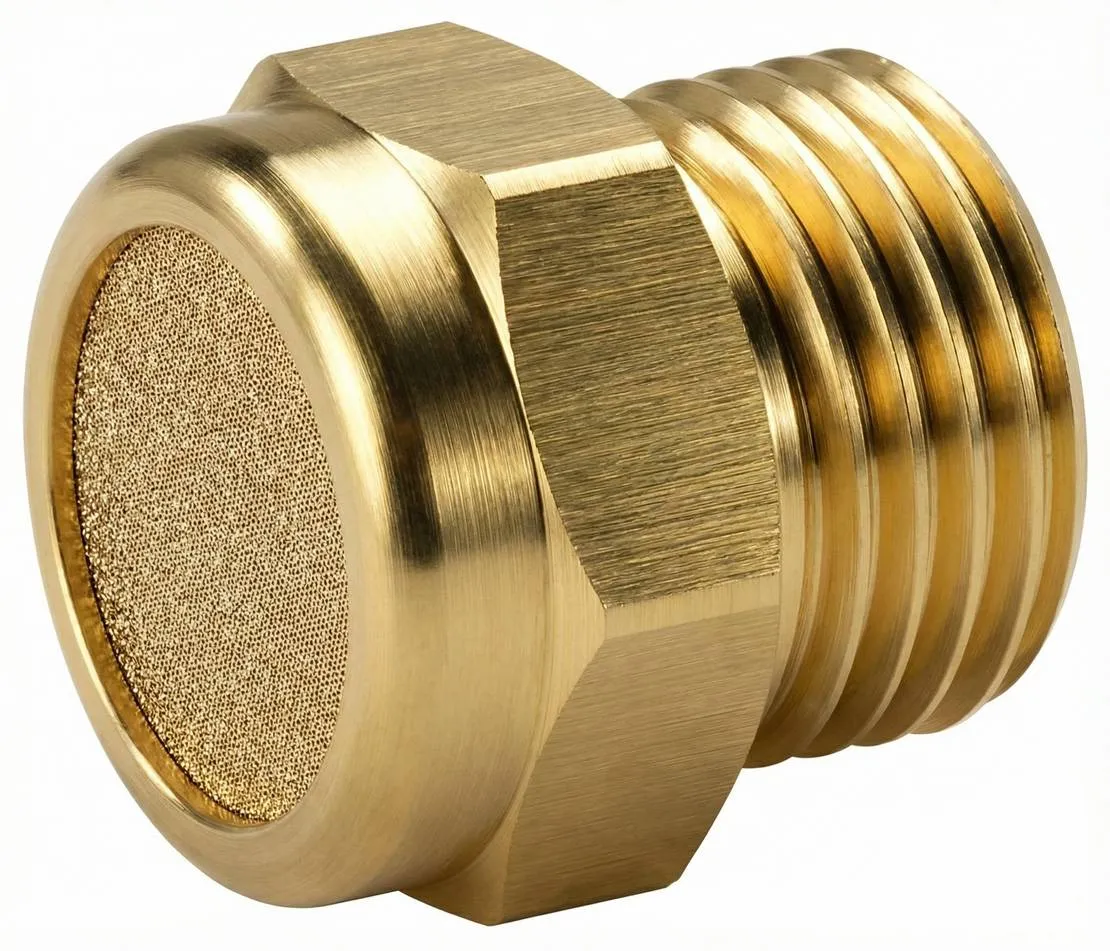 Amortizor scurt zgomot cu filet exterior
