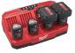 Incarcator 4 porturi M12 - Milwaukee M12 C4