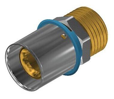 Fittinguri presare cu mufe pentru tevi Pex si Multistrat, filet exterior