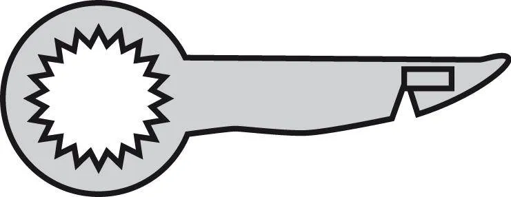 Lama forma L 25.4mm