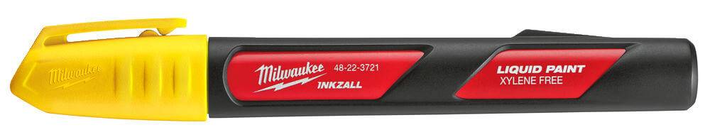 Marker galben cu vopsea INKZALL - Milwaukee