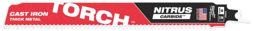 Metal: Panza Heavy duty TORCH NITRUS CARBIDE - 8 TPI - 1 buc - 230 mm