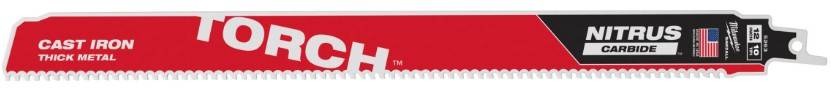 Metal: Panza Heavy duty TORCH NITRUS CARBIDE - 8 TPI - 1 buc - 300 mm