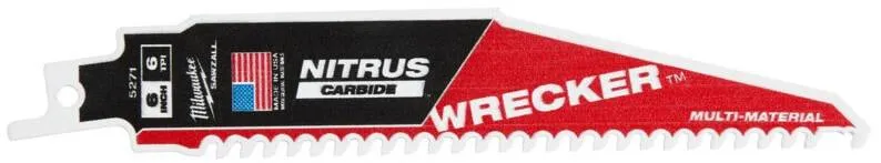 Panze multi-material Wrecker cu Nitrus Carbide