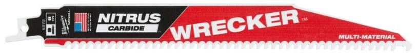 Panza multi-material Wrecker cu Nitrus Carbide - 6 TPI - 1 buc - 230 mm