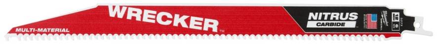 Panze multi-material Wrecker cu Nitrus Carbide - 6 TPI - 5 buc - 300 mm
