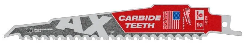 Lemn cu cuie: Panze Heavy Duty AX cu dinti din carbura pentru lucrari de demolare