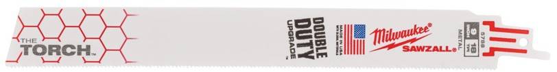 Metal: Panze Heavy duty TORCH pentru lucrari de demolare - 18 TPI - 5 buc - 230 mm