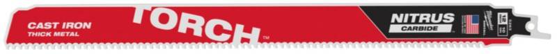Metal: Panza Heavy duty TORCH NITRUS CARBIDE - 10 TPI - 1 buc - 300 mm