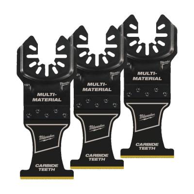 Panze cu dinti din carbura pentru materiale multiple - 35 mm - 3 buc