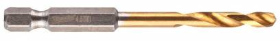RED HEX - Burghiu SHOCKWAVE HSS-Ground Titan pentru metal 4,5 x 76 mm - Milwaukee