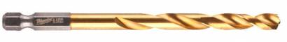 RED HEX - Burghiu SHOCKWAVE HSS-Ground Titan pentru metal 6,5 x 107 mm - Milwaukee