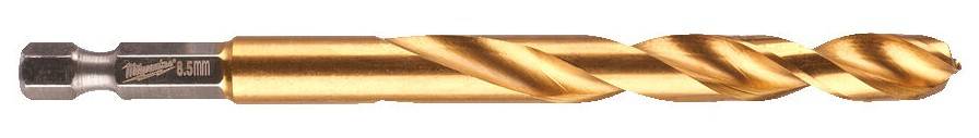RED HEX - Burghiu SHOCKWAVE HSS-Ground Titan pentru metal 8,5 x 114 mm - Milwaukee