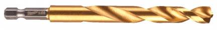 RED HEX - Burghiu SHOCKWAVE HSS-Ground Titan pentru metal 10 x 120 mm - Milwaukee