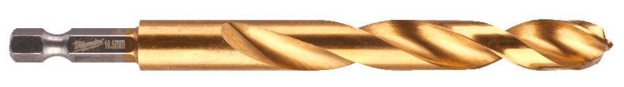 RED HEX - Burghiu SHOCKWAVE HSS-Ground Titan pentru metal 10,5 x 122 mm - Milwaukee