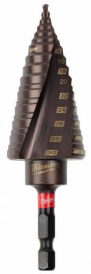 Burghiu in trepte 4 - 30 mm SHOCKWAVE IMPACT DUTY - Milwaukee