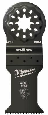 Panze bi-metal pentru lemn cu cuie - 35 mm - 10 buc - Milwaukee