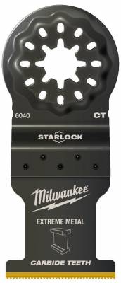 Panza multimaterial cu dinti din carbura - 35 mm - 1 buc - Milwaukee