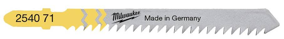 Panza traditionala 75 x 3 mm - T 111 C - 5 buc - Milwaukee