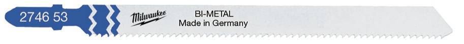 Panza pentru aplicatii universale bi-metal 105 x 2 mm - T 318 BF - 5 buc - Milwaukee