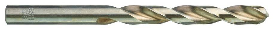 Burghiu metal HSS Ground 9,5 x 125 mm - THUNDERWEB - DIN 338 - Milwaukee