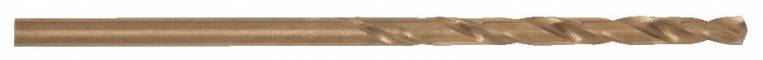 2 Burghie RED COBALT pentru metal 2,5 x 57 mm - HSS-Ground - DIN 338 - Milwaukee