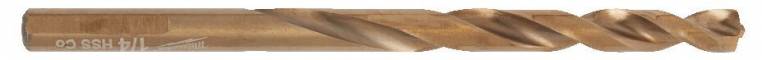 Burghiu RED COBALT pentru metal 6,5 x 101 mm - HSS-Ground - DIN 338 - Milwaukee