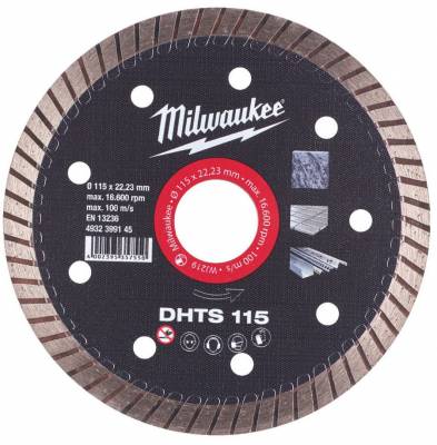 Discuri diamantate DHTS 115 mm - Milwaukee