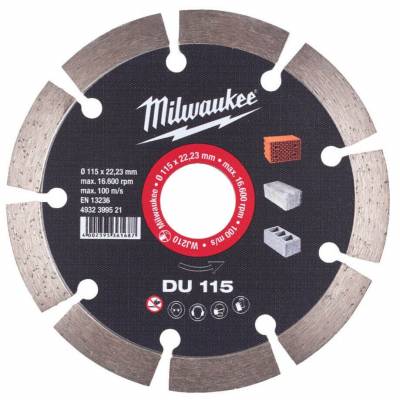 Discuri diamantate DU 115 mm - Milwaukee