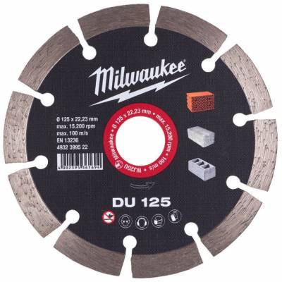 Discuri diamantate DU 125 mm - Milwaukee