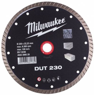 Discuri diamantate DUT 230 mm - Milwaukee