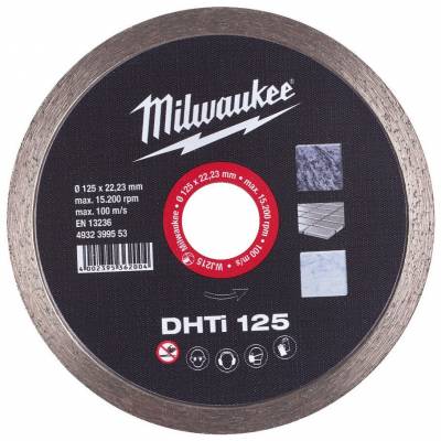Discuri diamantate DHTI 125 mm - Milwaukee